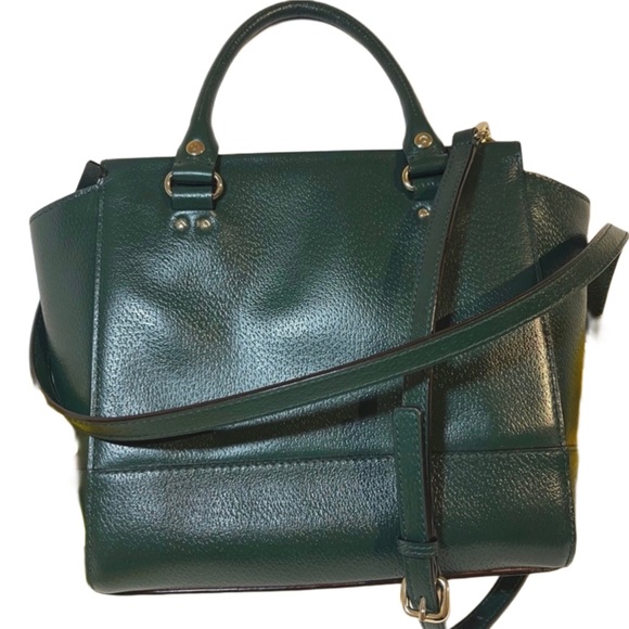 VINTAGE KATE SPADE NEW YORK Wellesley Camryn Cross-Body in Shiny Emerald. 🎁 - Picture 5 of 14